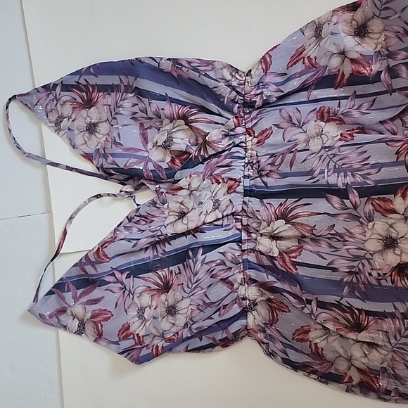 LAYERED WITH LOVE FLORAL  MAXI DRESS/ SIZE S - Picture 7 of 13